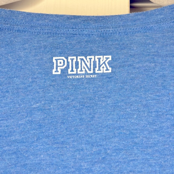 PINK Victoria's Secret Swim Cover Up Vneck Dress -Size Extra Small-Blue-Like NEW - Picture 4 of 5